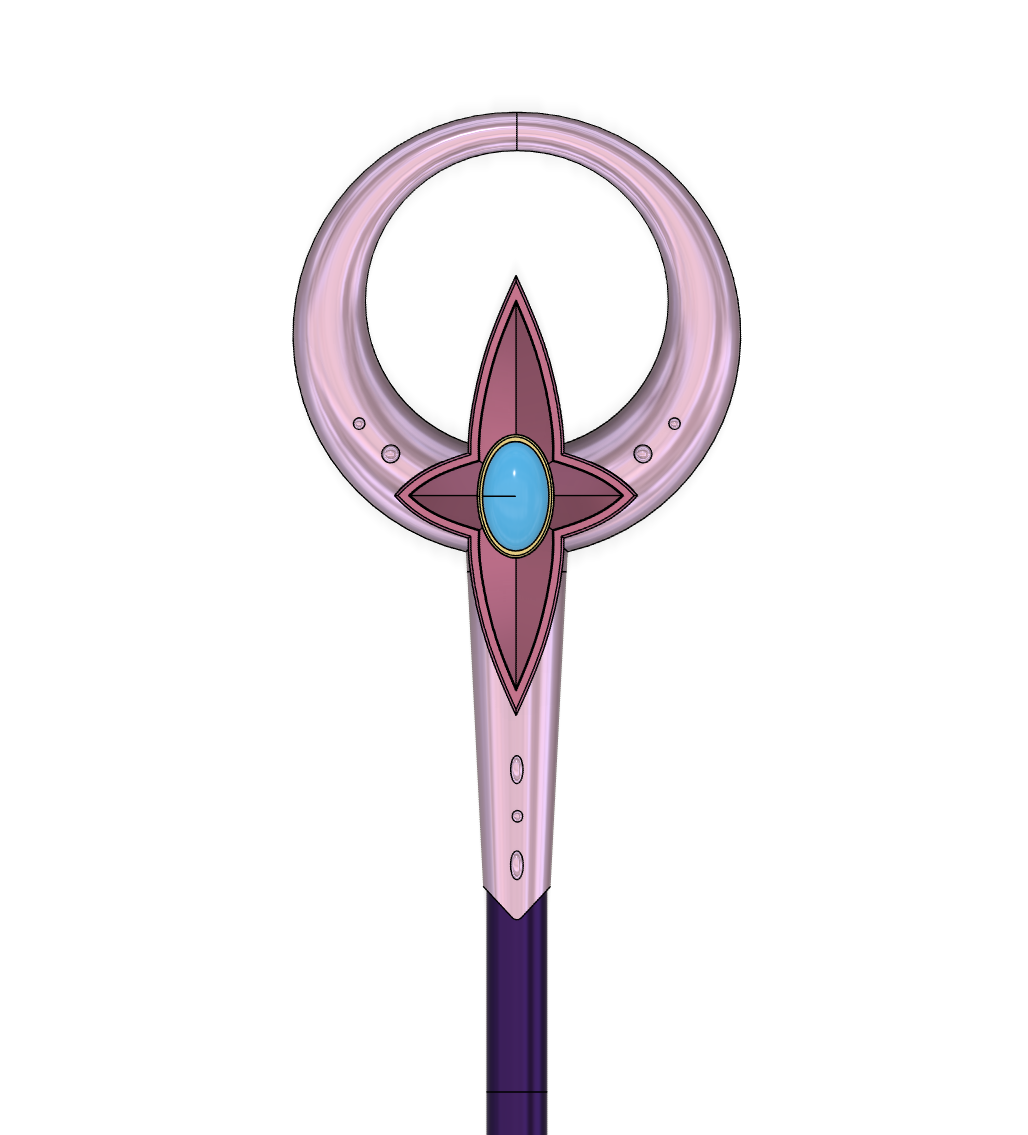 She-Ra Glimmer Staff STL for 3D Printing