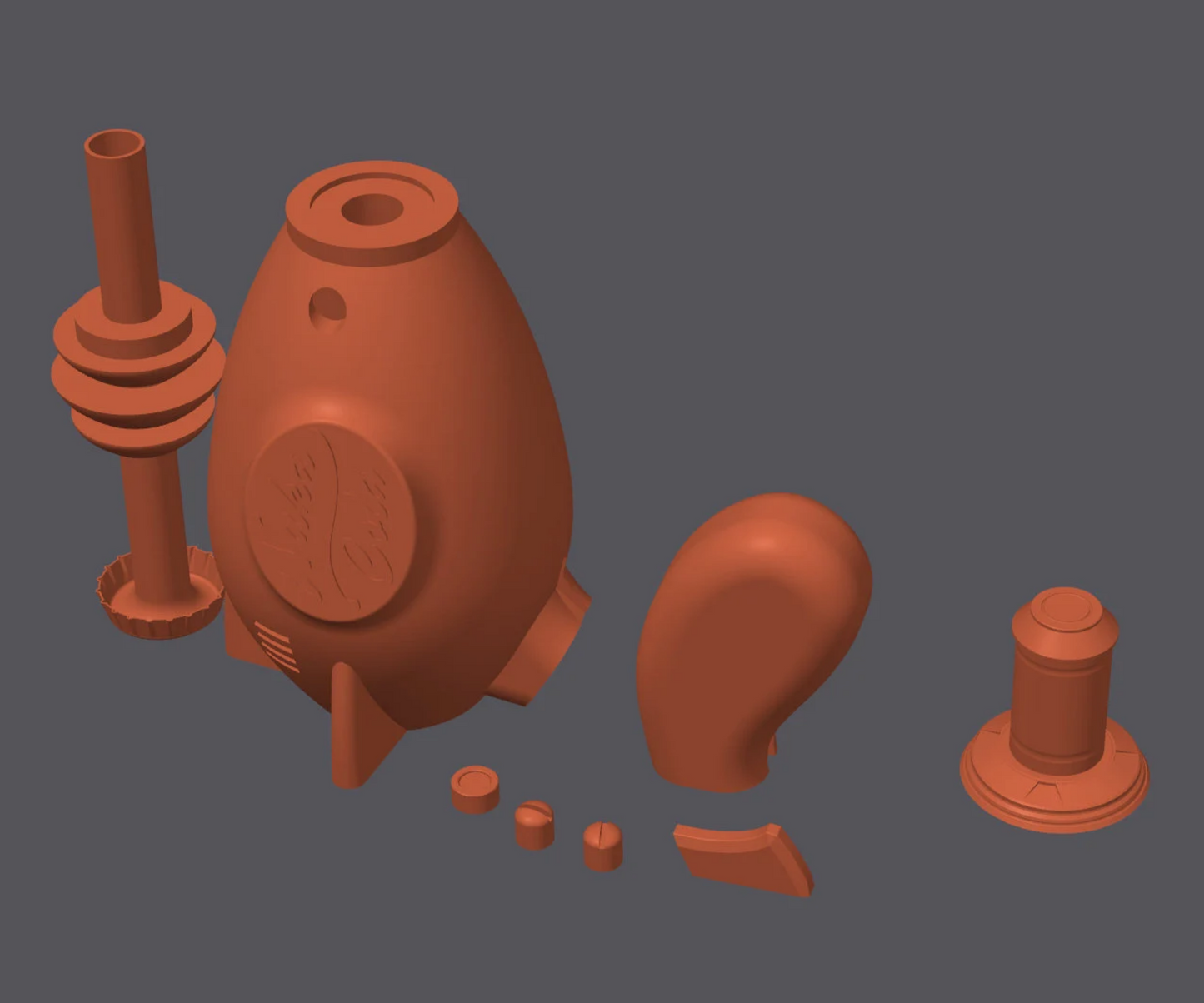 Fallout Thirst Zapper STL for 3D Printing