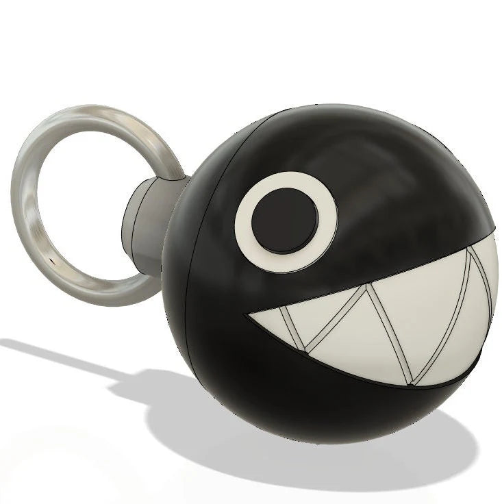 Chain Chomp 3D Printed Keychain